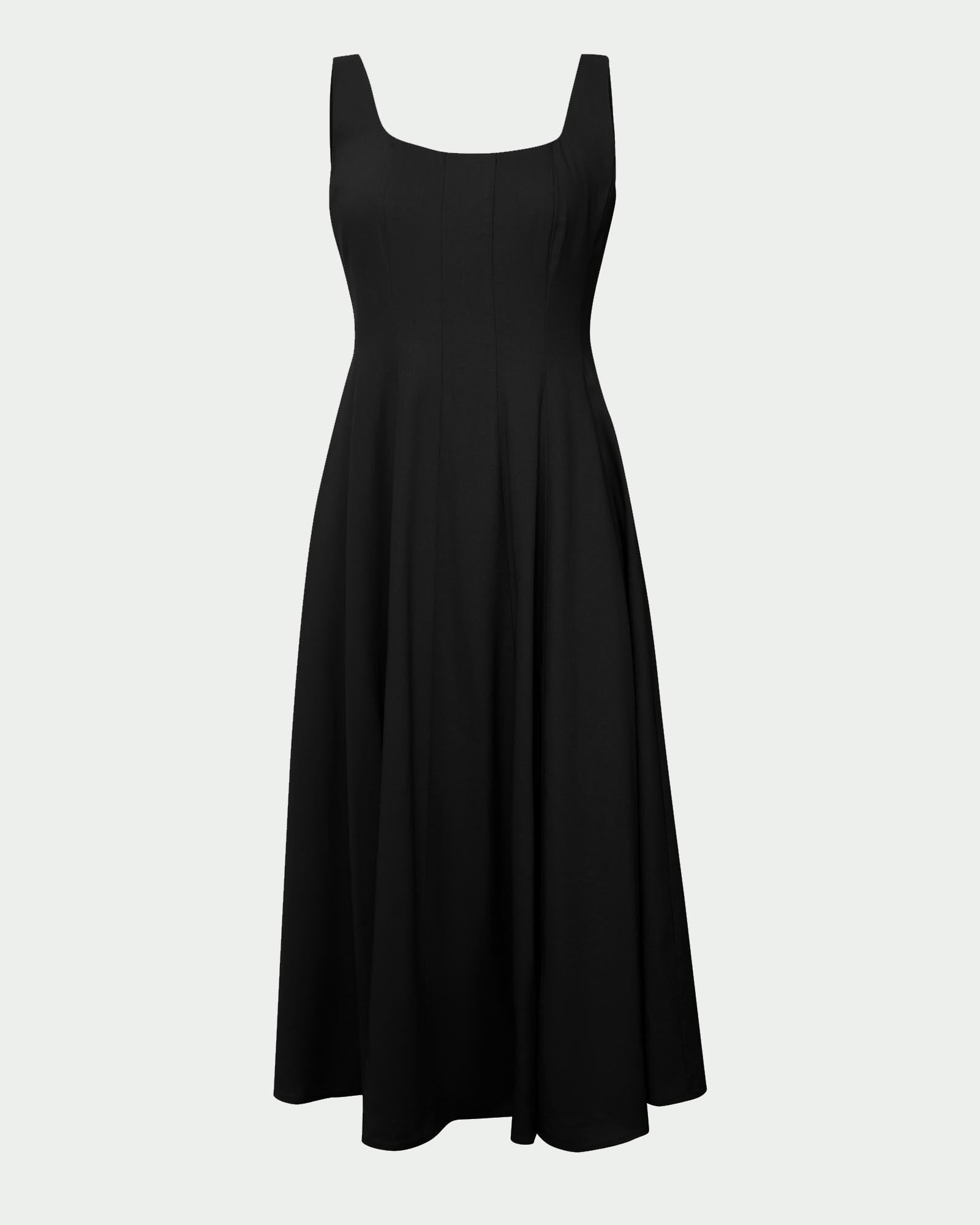Saira 2 Linen A-Line Dress