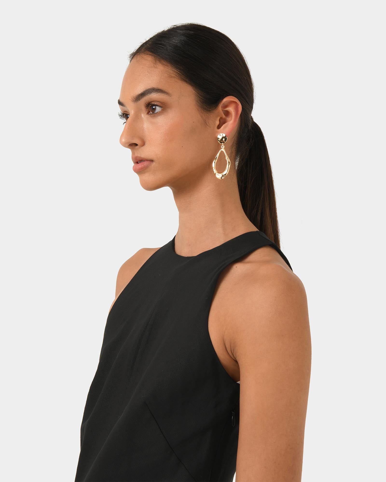 Aiya Bias Midi Dress