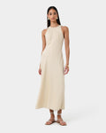 Aiya Bias Midi Dress