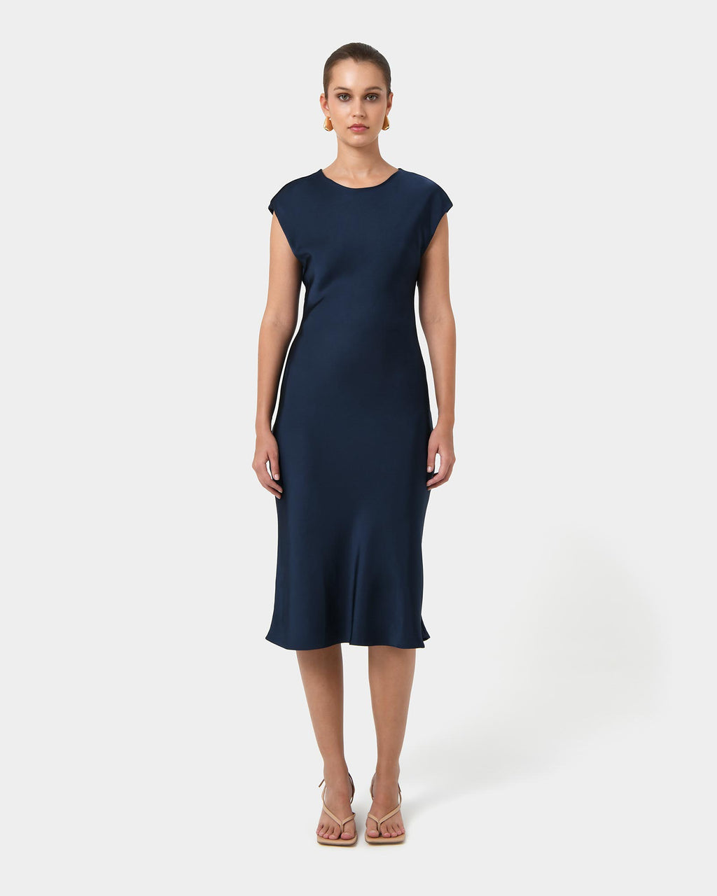Dulce Satin Midi Dress