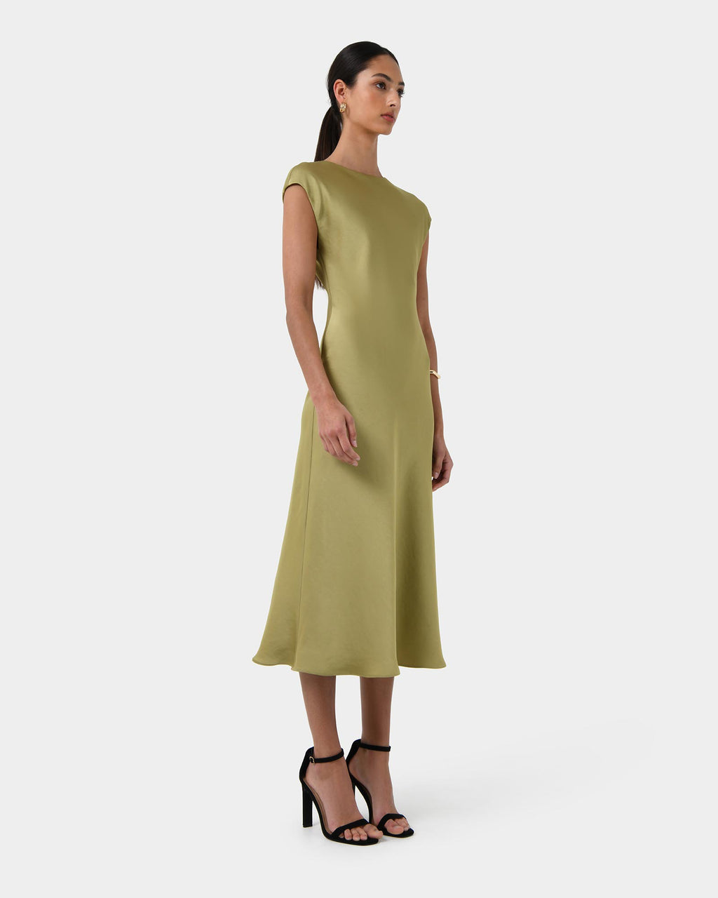Dulce Satin Midi Dress