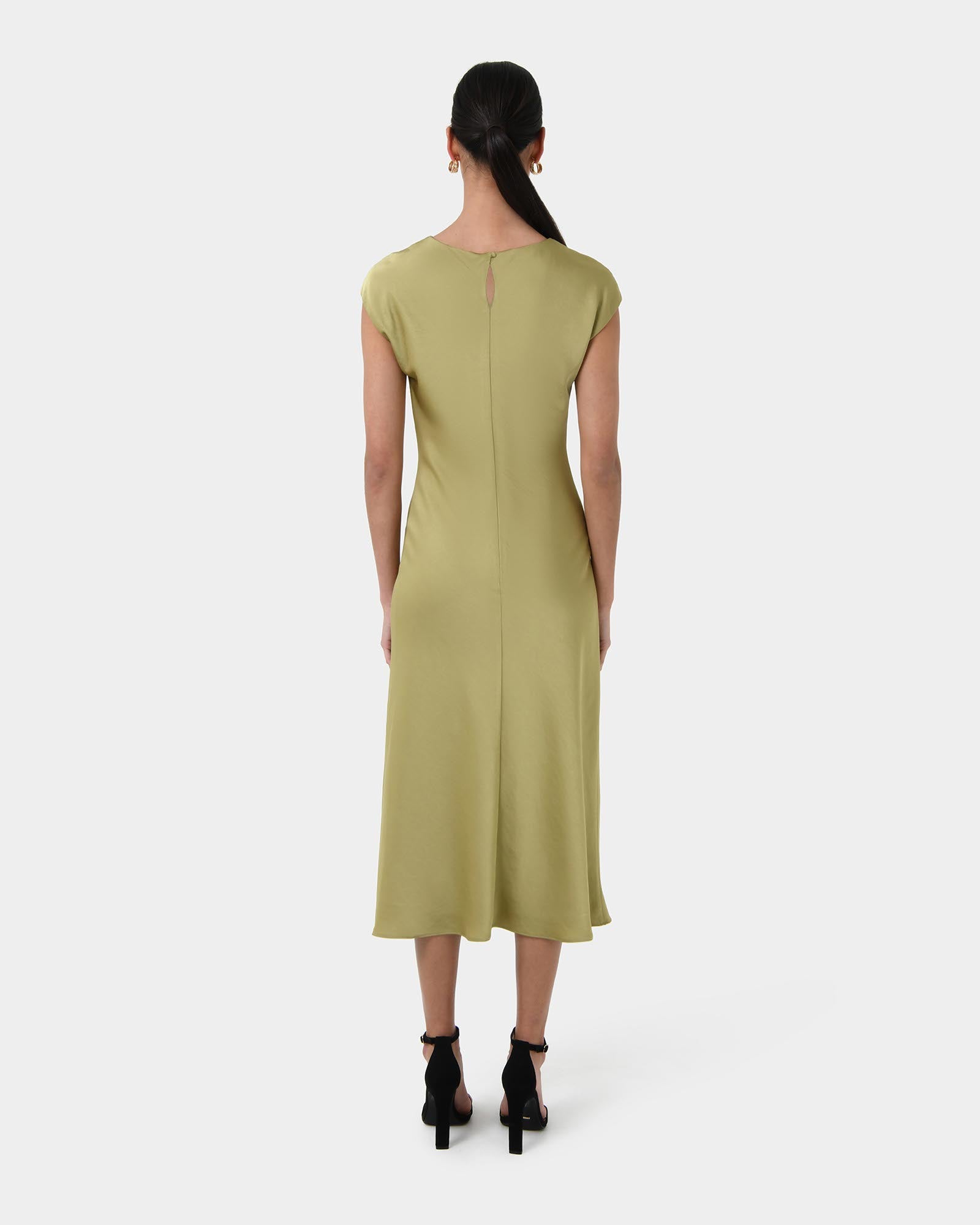 Dulce Satin Midi Dress