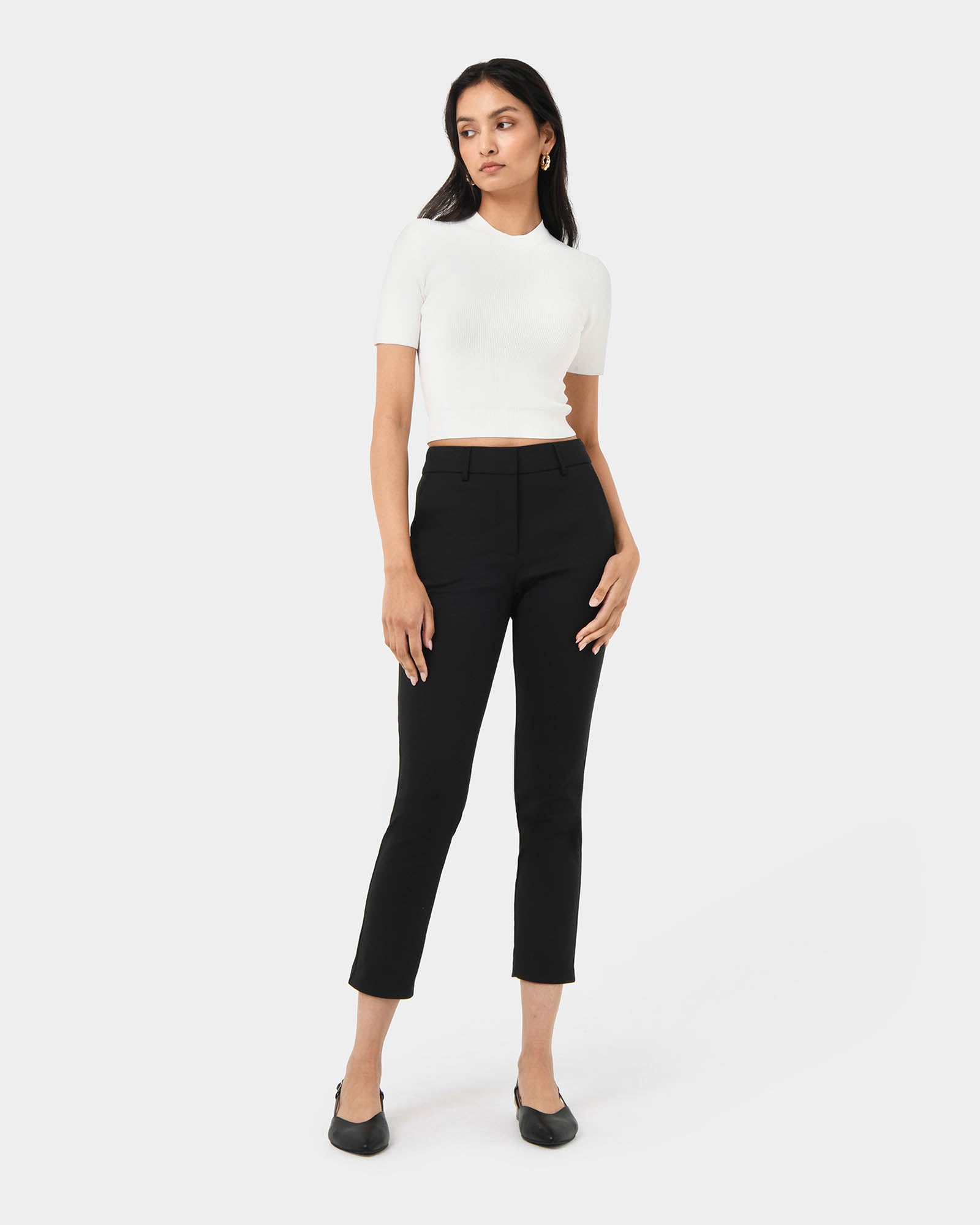 Murphy Crop Knit Top
