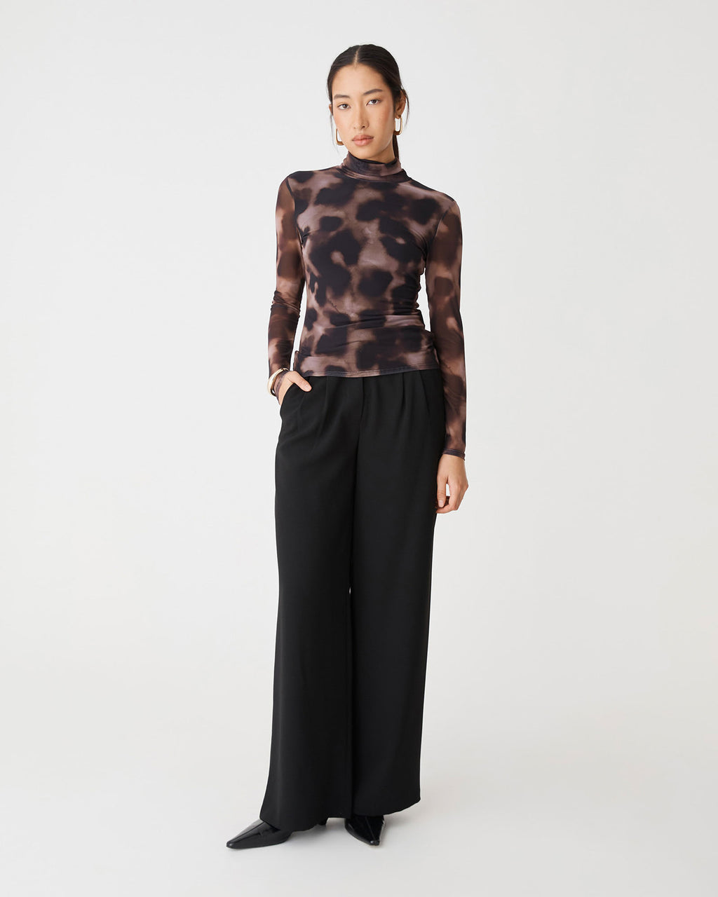 Rumy Wide Leg Tailored Pants
