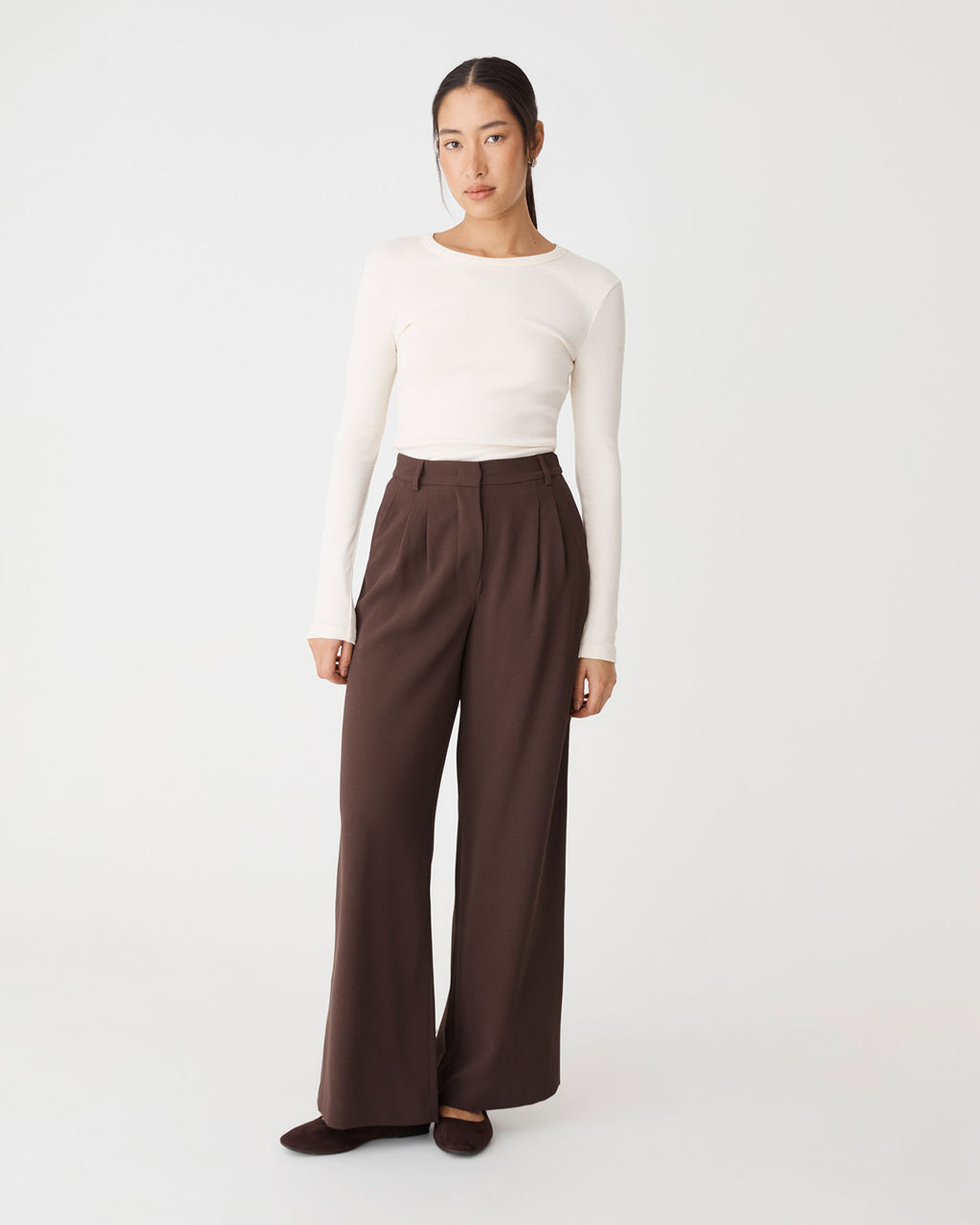 Rumy Wide Leg Tailored Pants