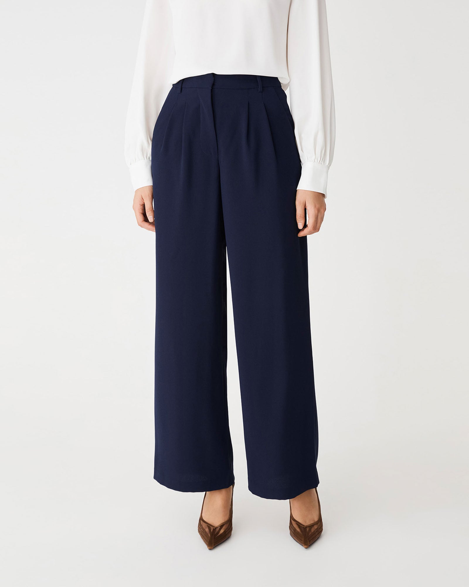 Rumy Wide Leg Tailored Pants