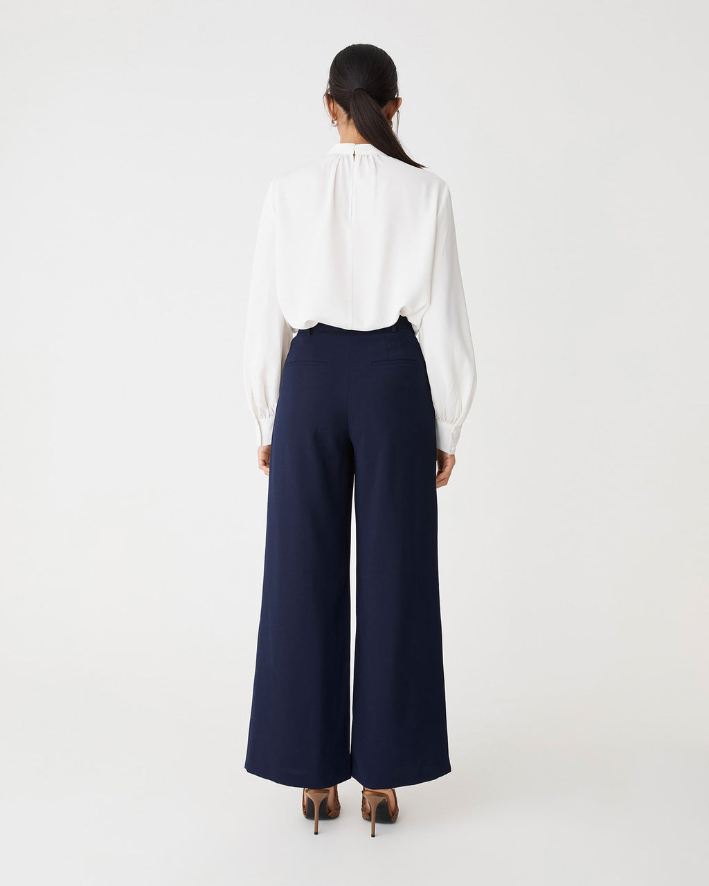 Rumy Wide Leg Tailored Pants