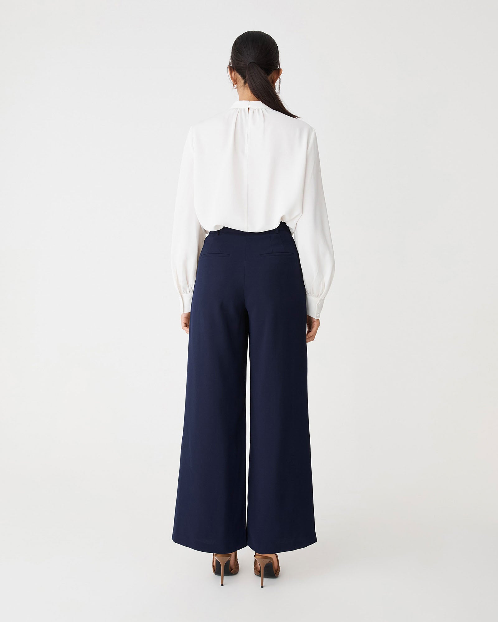 Rumy Wide Leg Tailored Pants