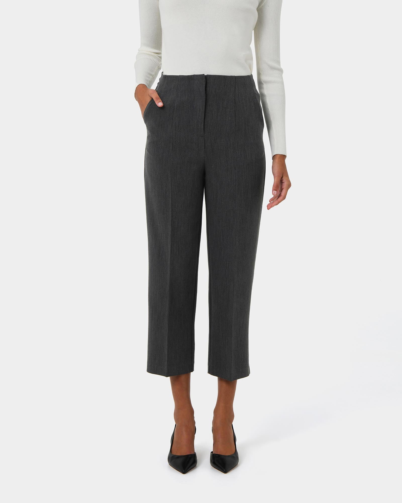 Lee Tailored Crop Pants