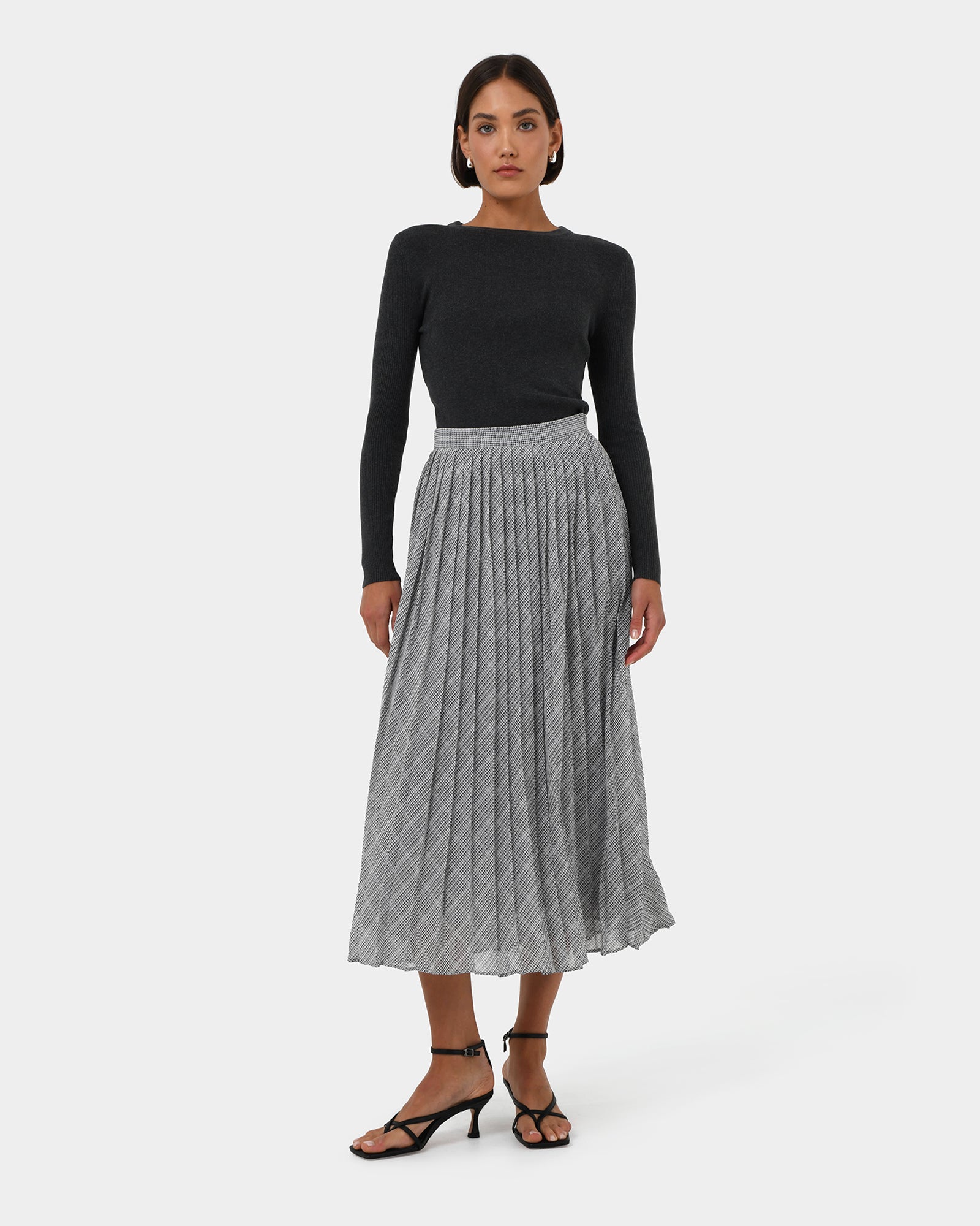 Kara Pleated Skirt