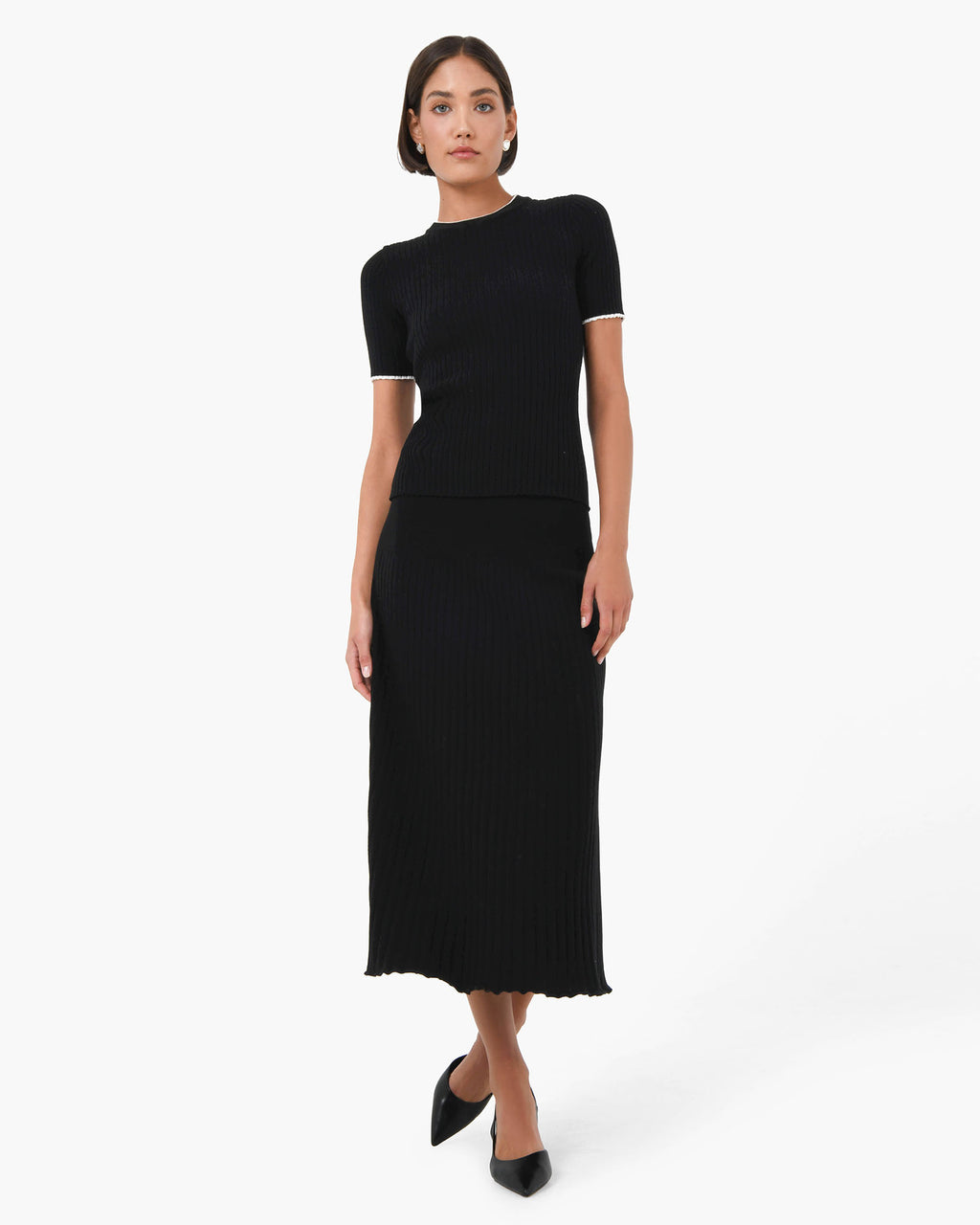 Hanni Midi Knit Skirt