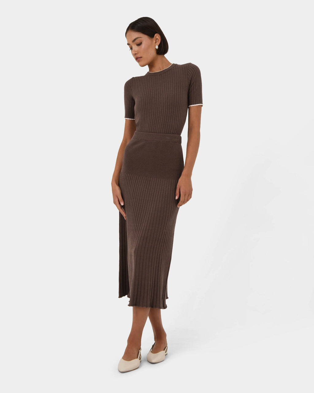 Hanni Midi Knit Skirt