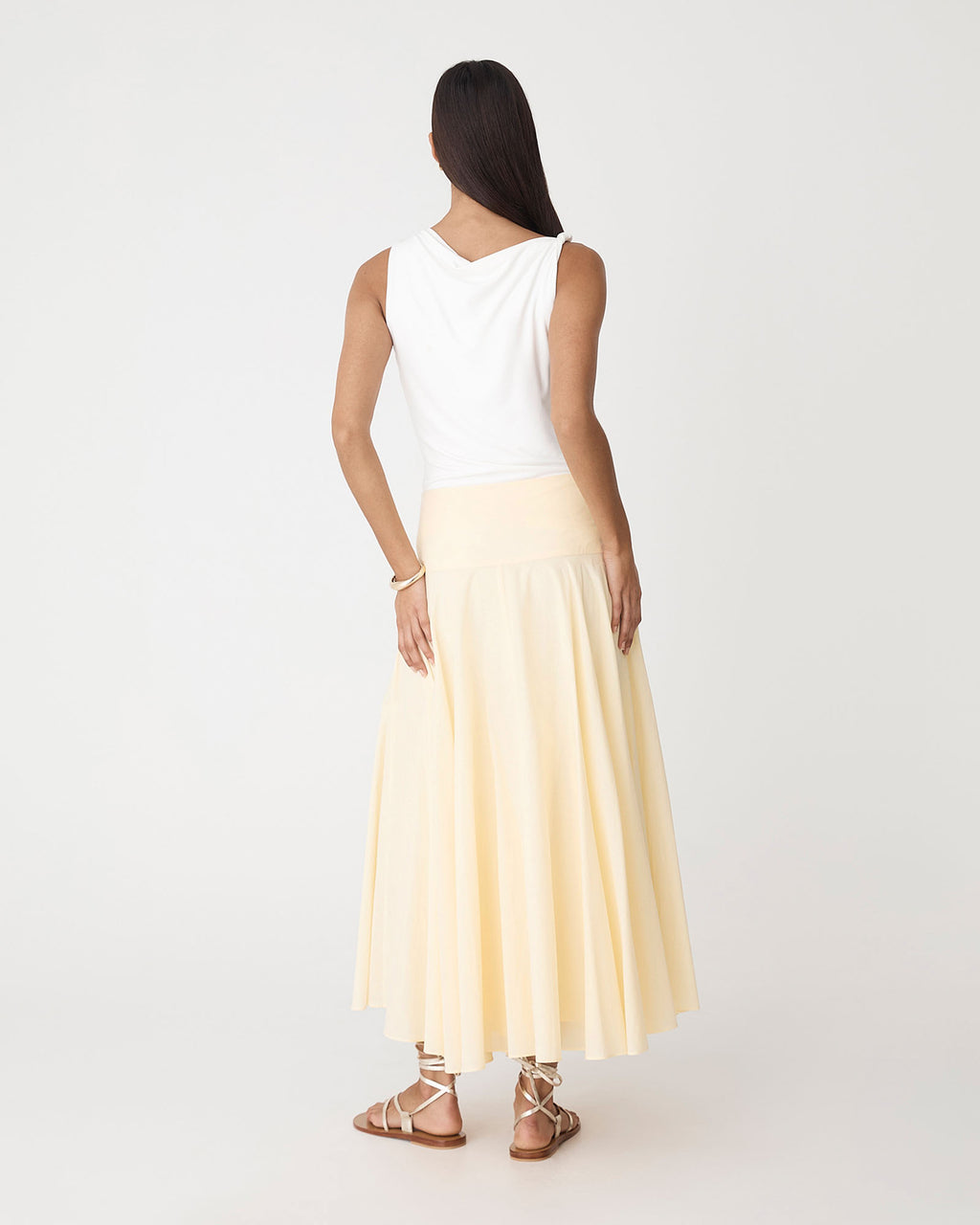 Deb Cotton Midi Full Skirt