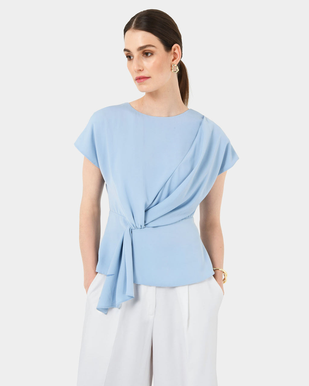 Athena Draped Top
