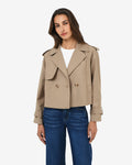 Collins Cropped Trench Coat