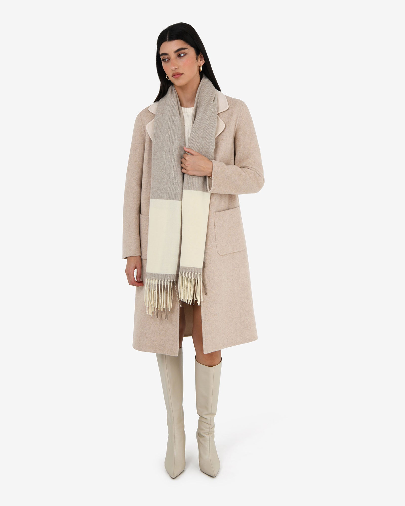 Camille Wool Tie Coat