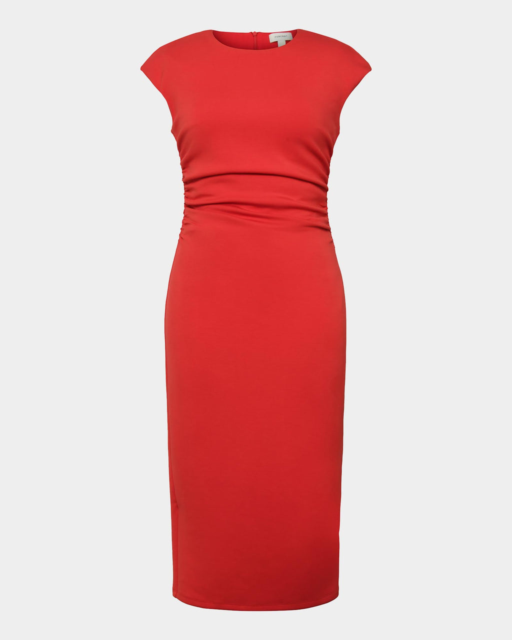 Lulu Ruched Midi Dress
