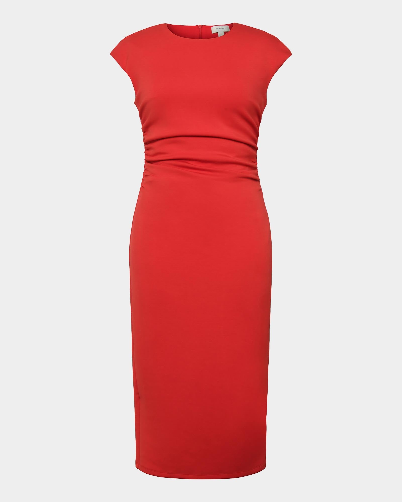 Lulu Ruched Midi Dress