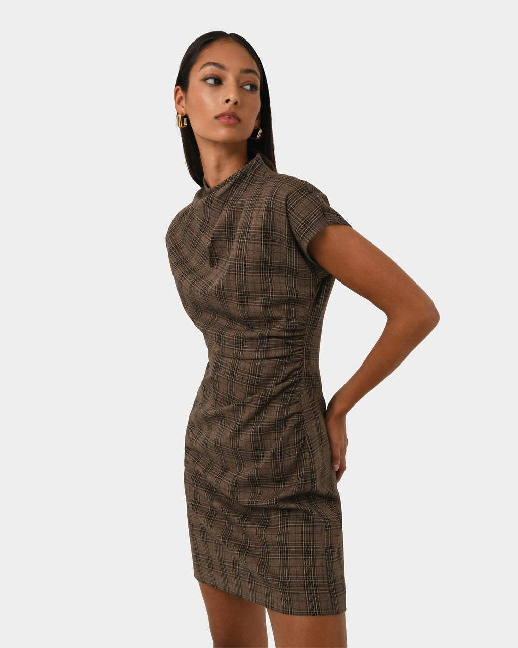 Candice Ruched Mini Dress