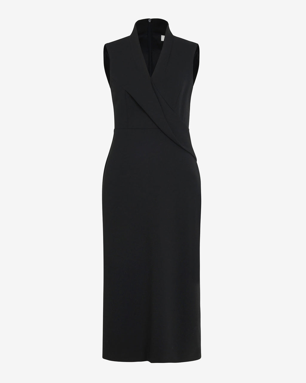 Alaia Twisted Lapel Midi Dress