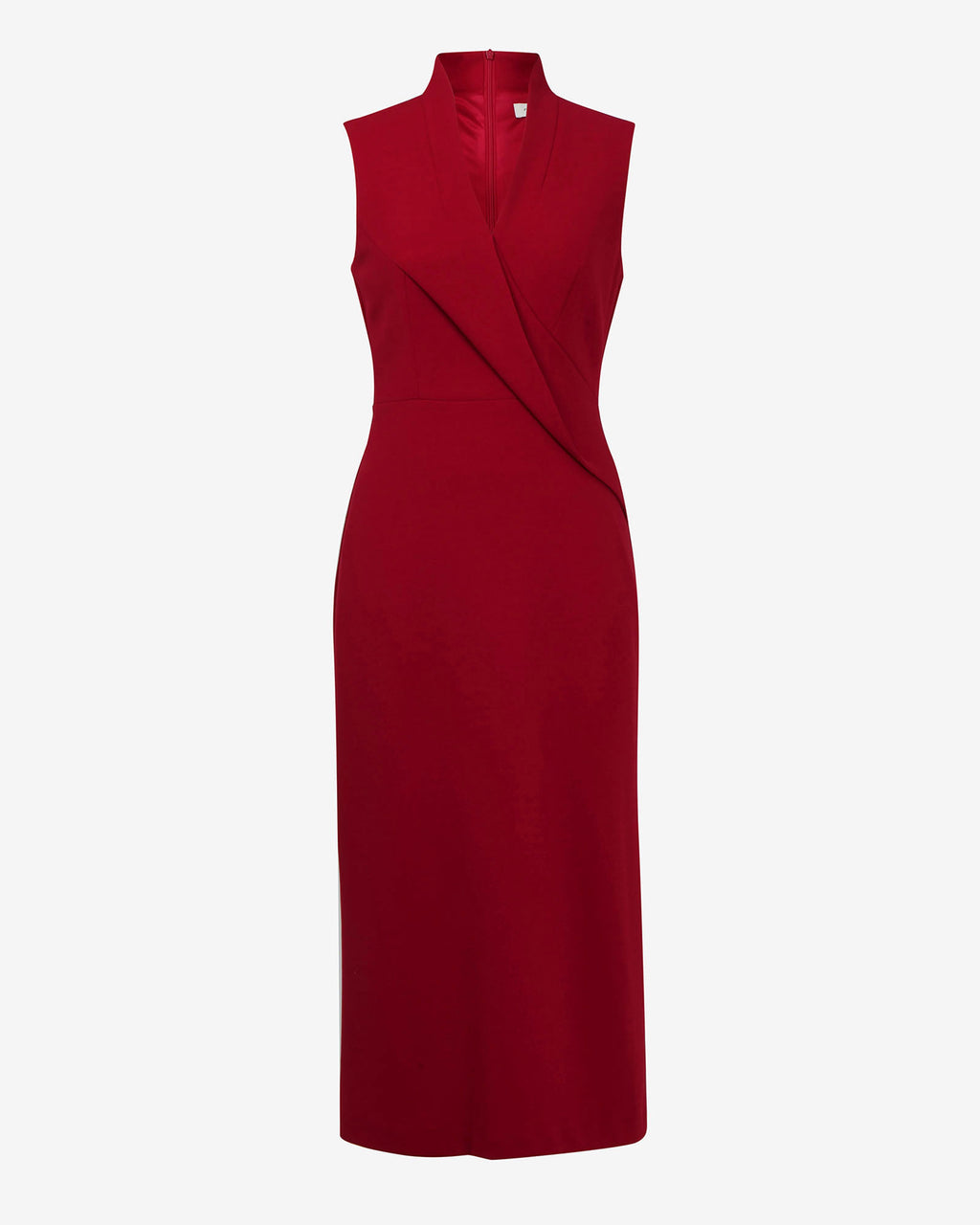 Alaia Twisted Lapel Midi Dress
