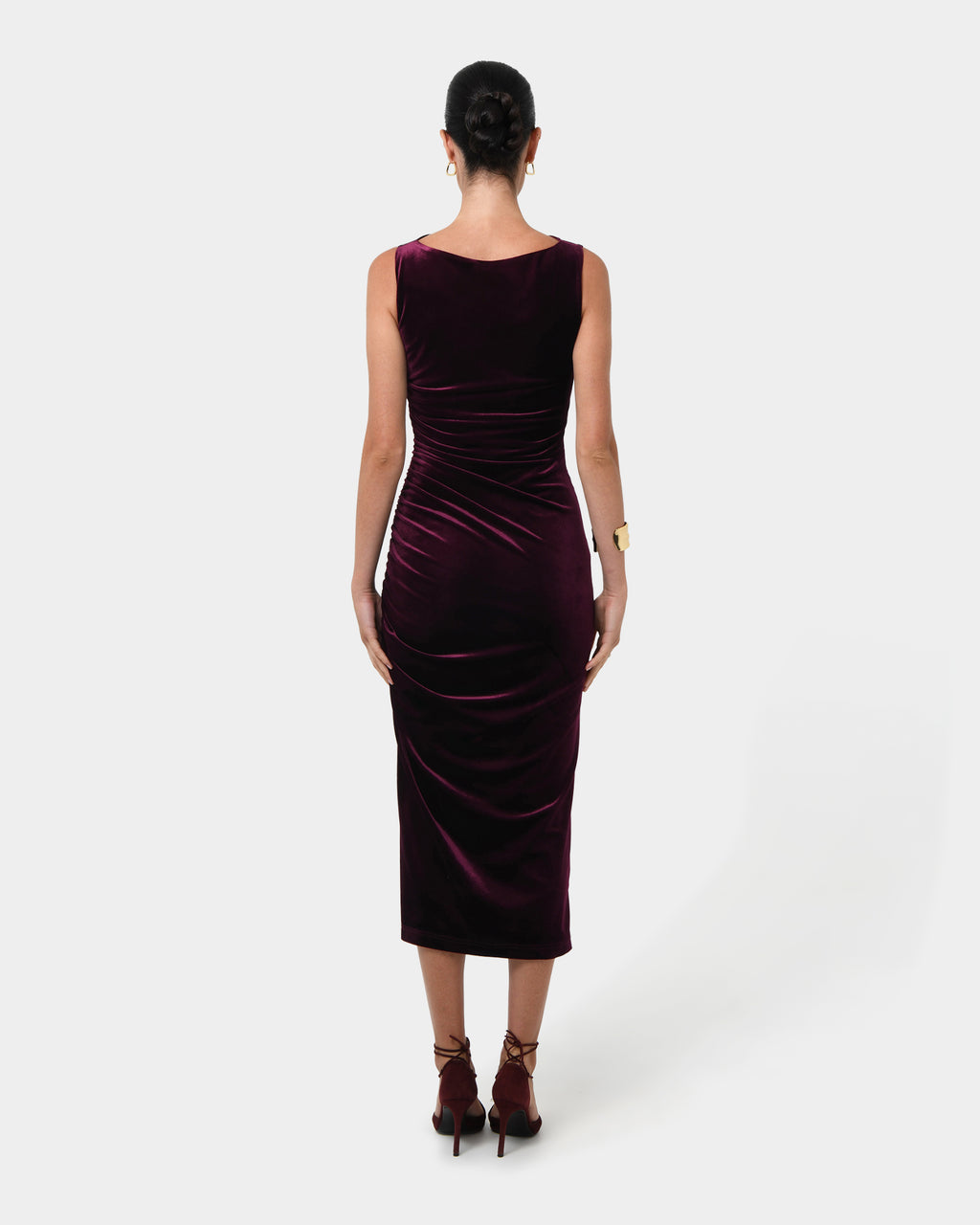Cory Drape Midi Dress
