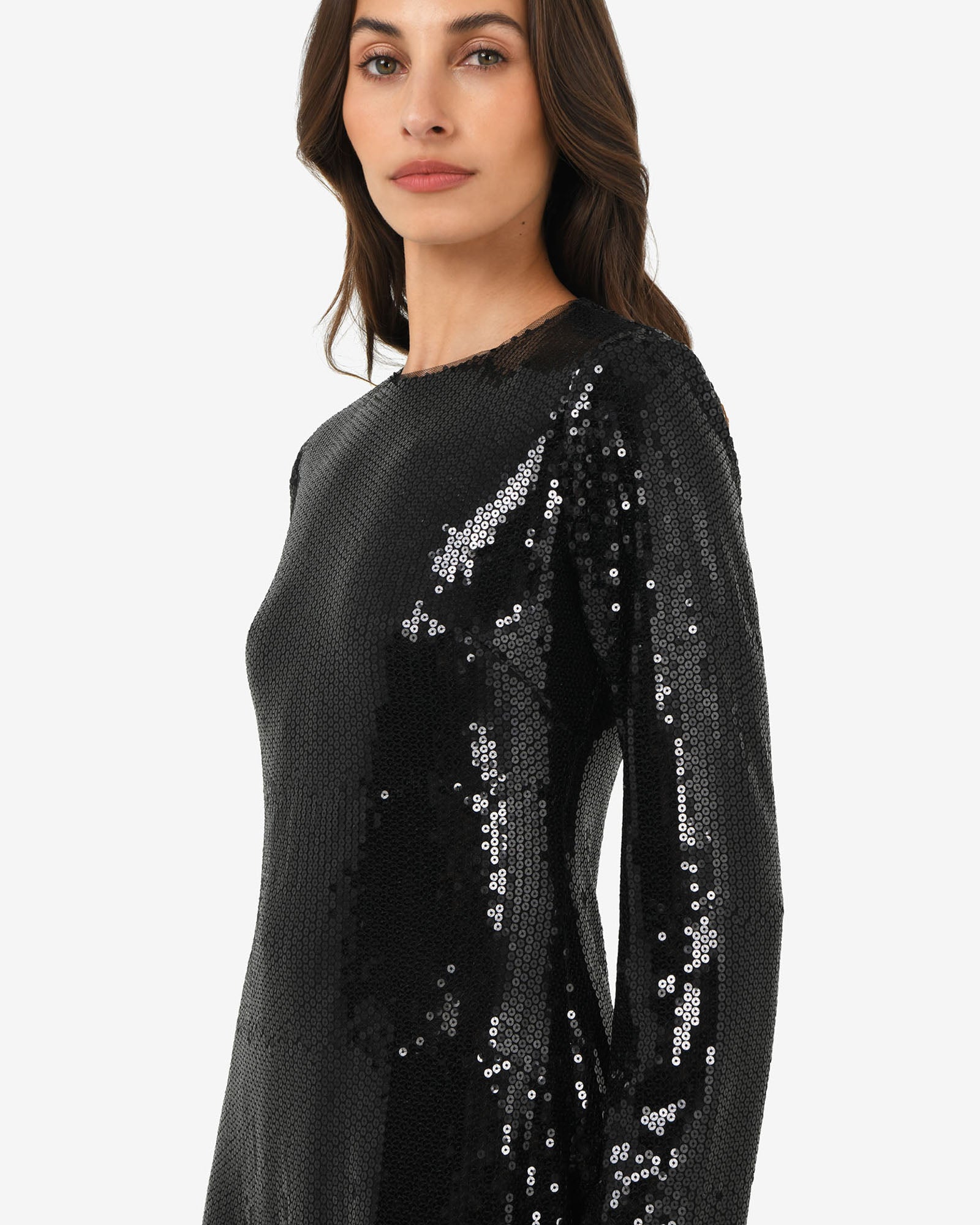 Mimi Shift Sequin Dress