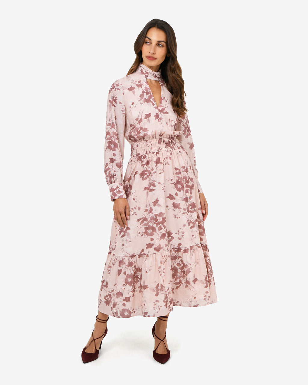 Lesley Tiered Floral Dress
