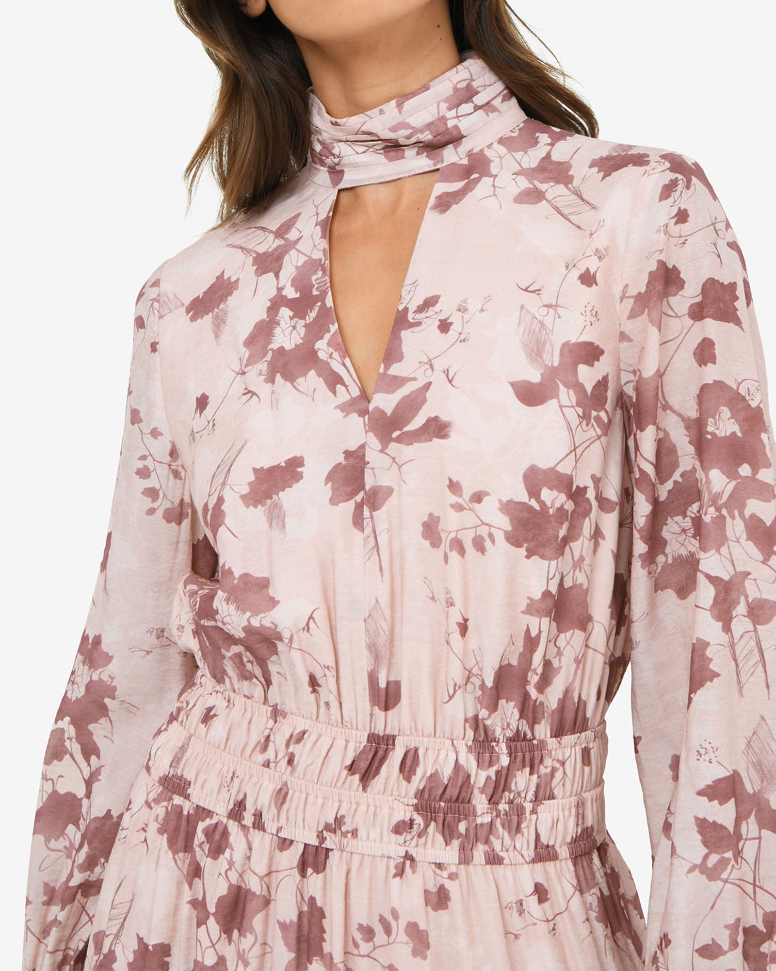 Lesley Tiered Floral Dress