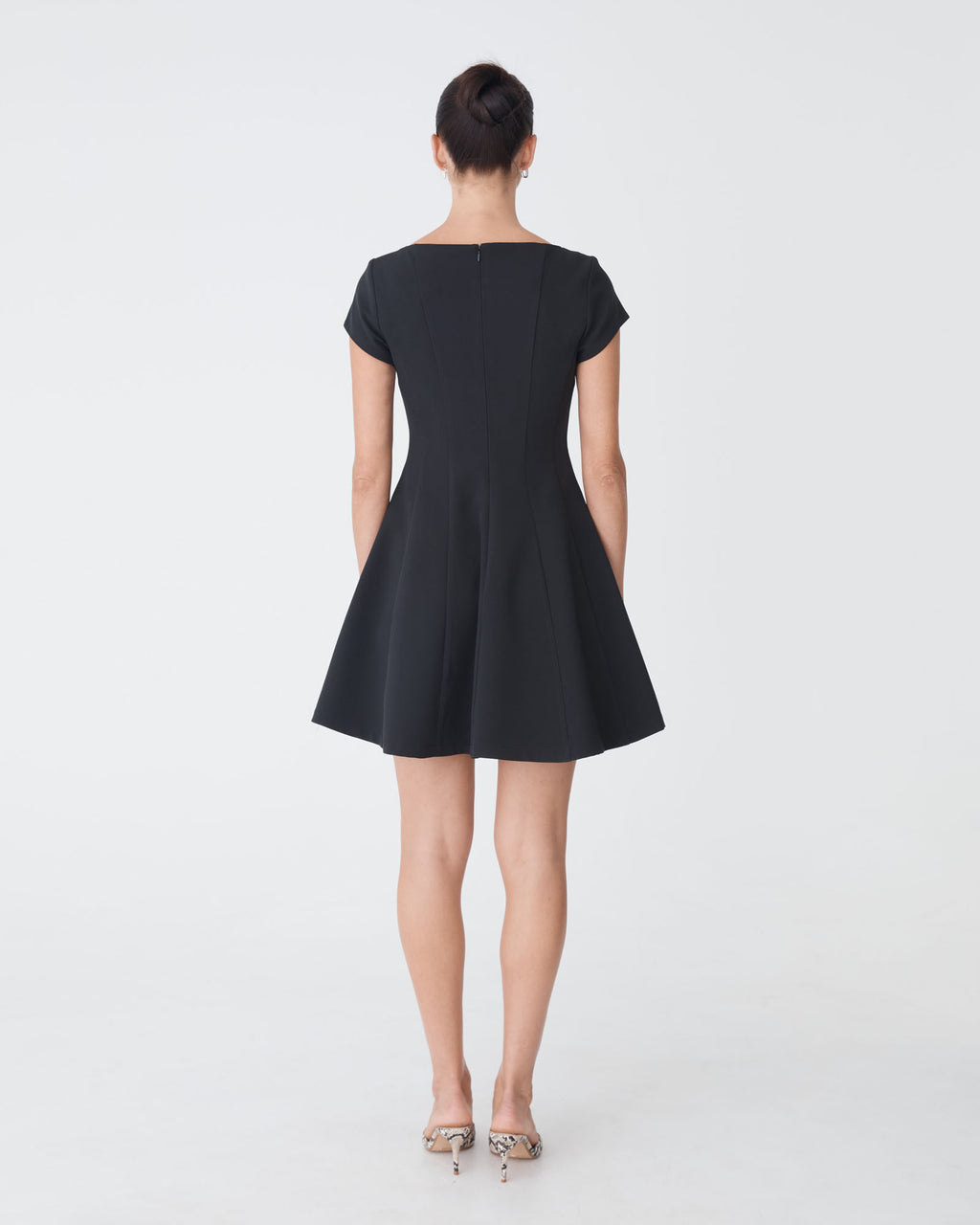 Darcy Short Sleeve Panel Dress
