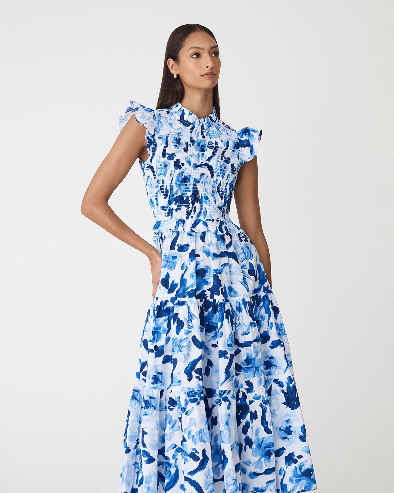 Georgia Cotton Poplin Dress