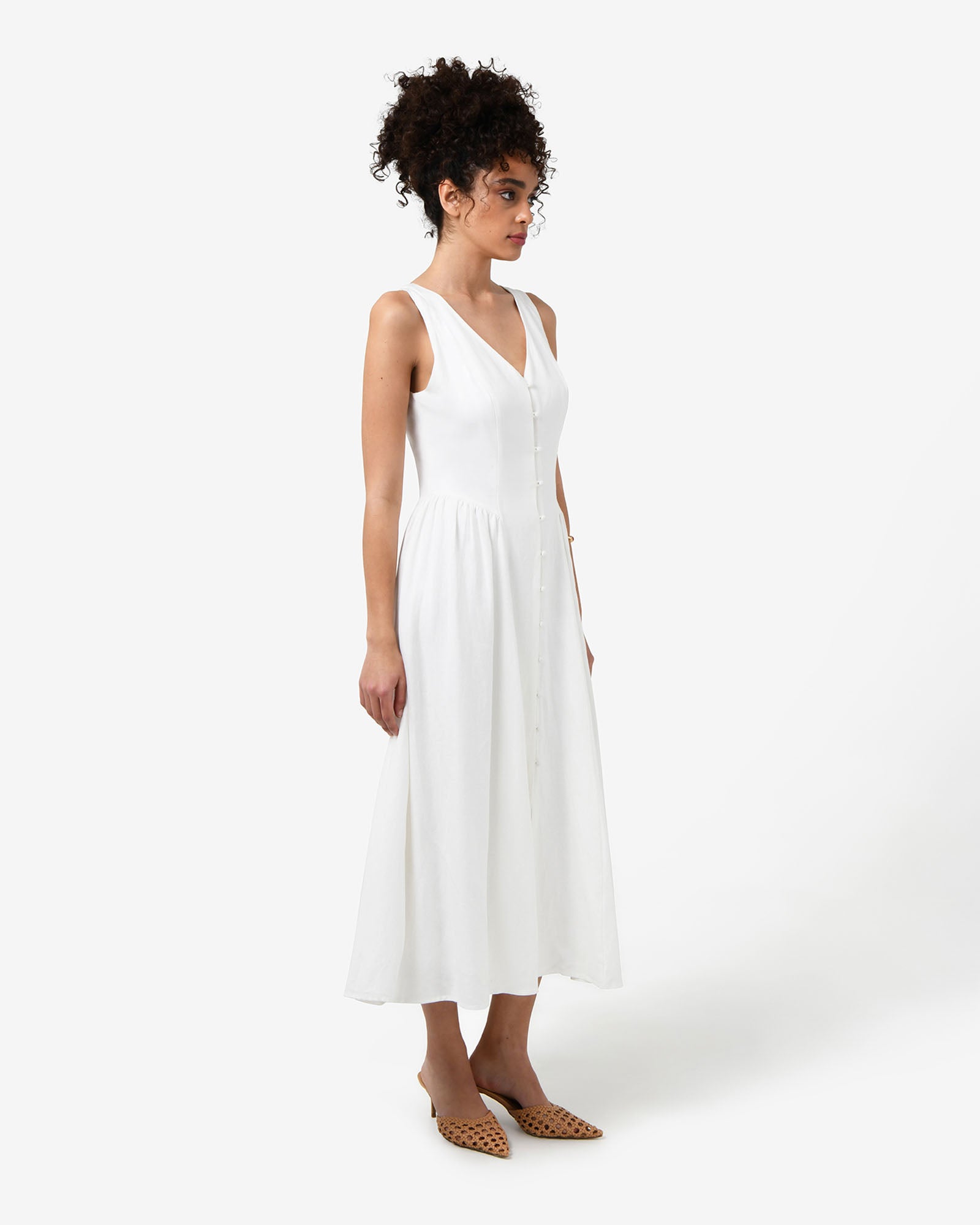 Kendal Linen Blend Dress