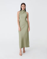 Delilah Bias Satin Dress