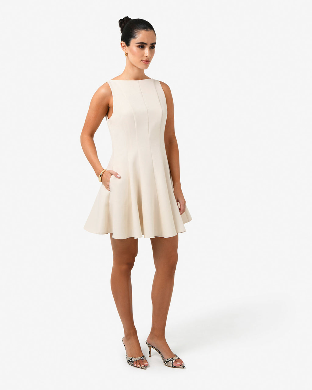 Sandy Panel Mini Dress