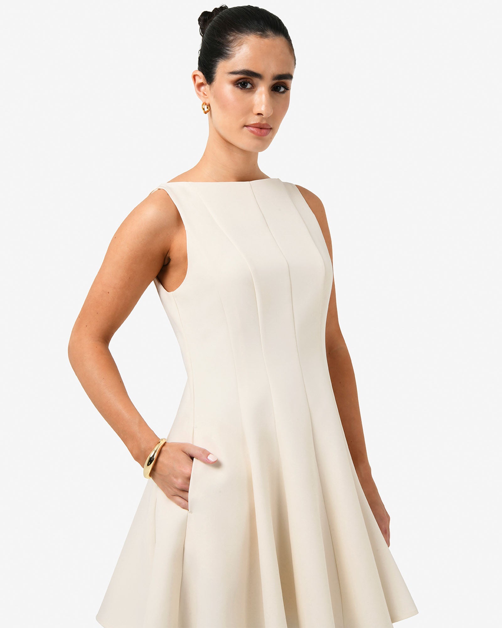 Sandy Panel Mini Dress