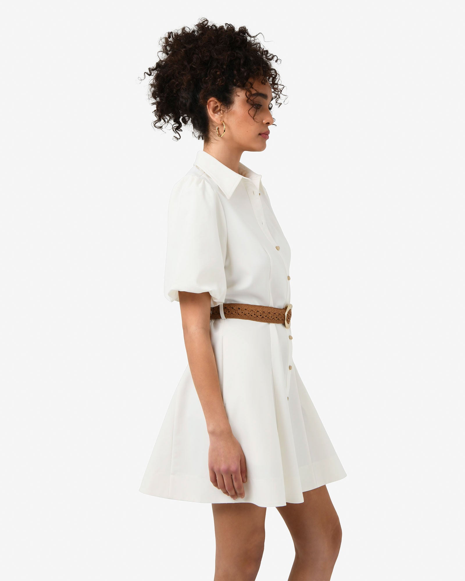 Amera Belted Mini Dress
