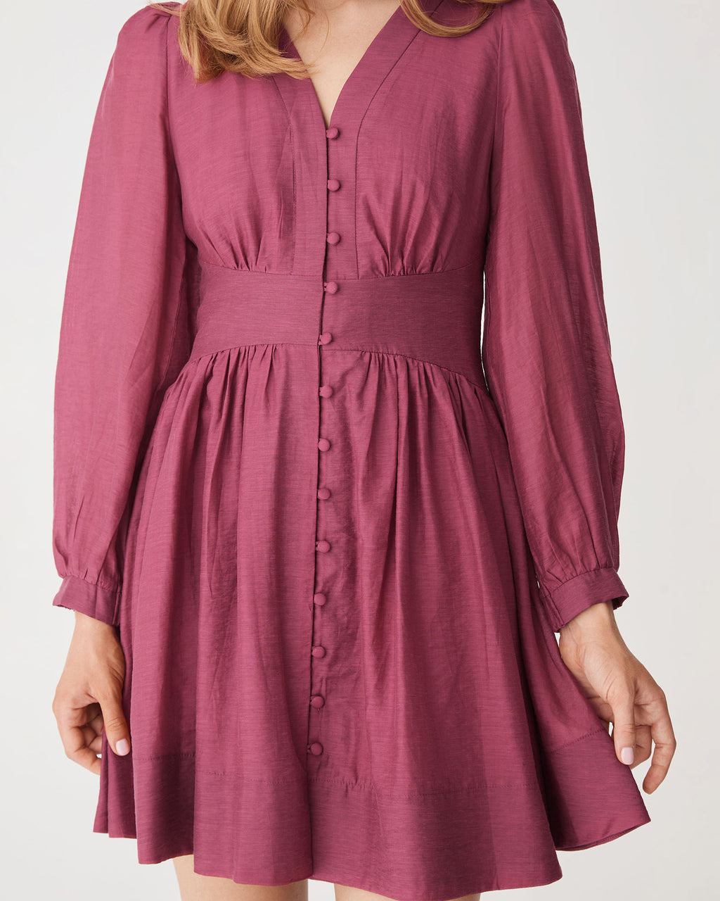 Paloma V-Neck Mini Dress