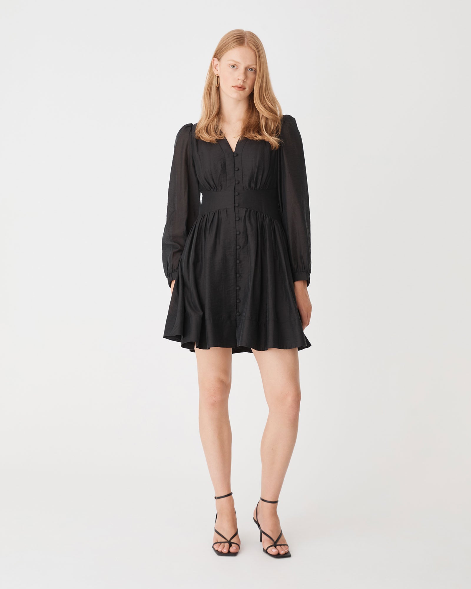 Paloma V-Neck Mini Dress