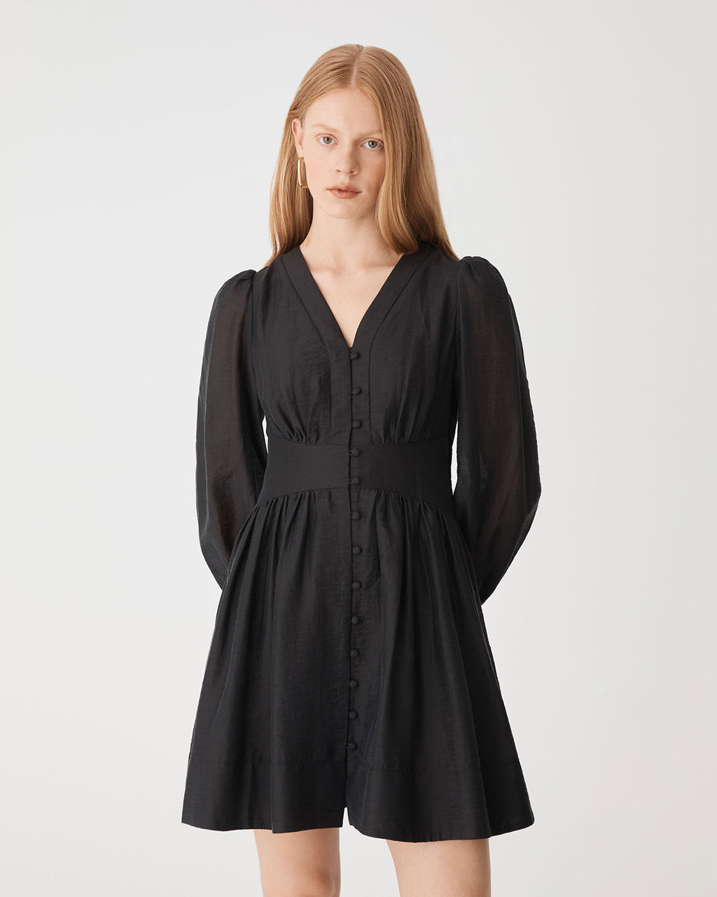 Paloma V-Neck Mini Dress