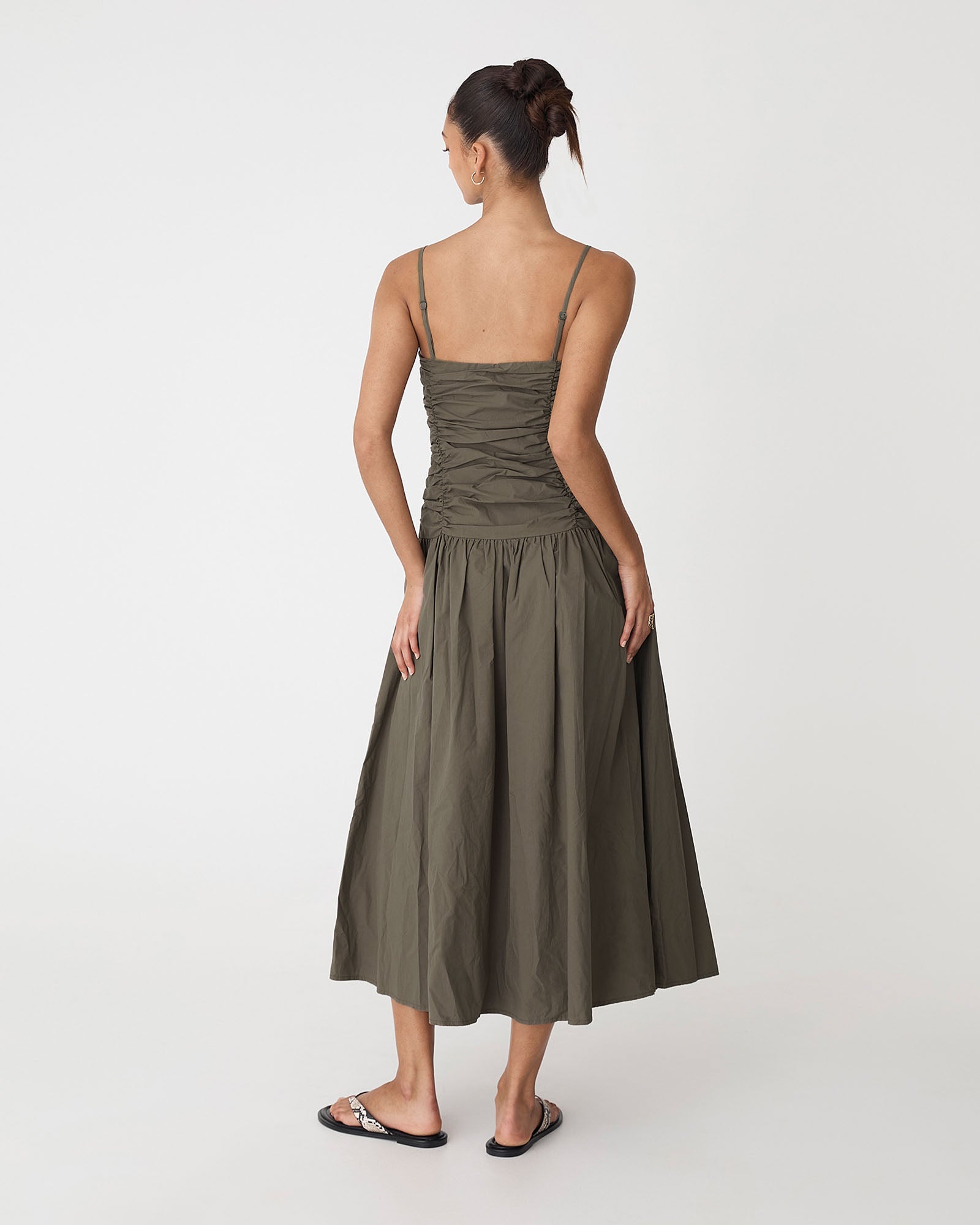 Cathy Cotton Modal Midi Dress