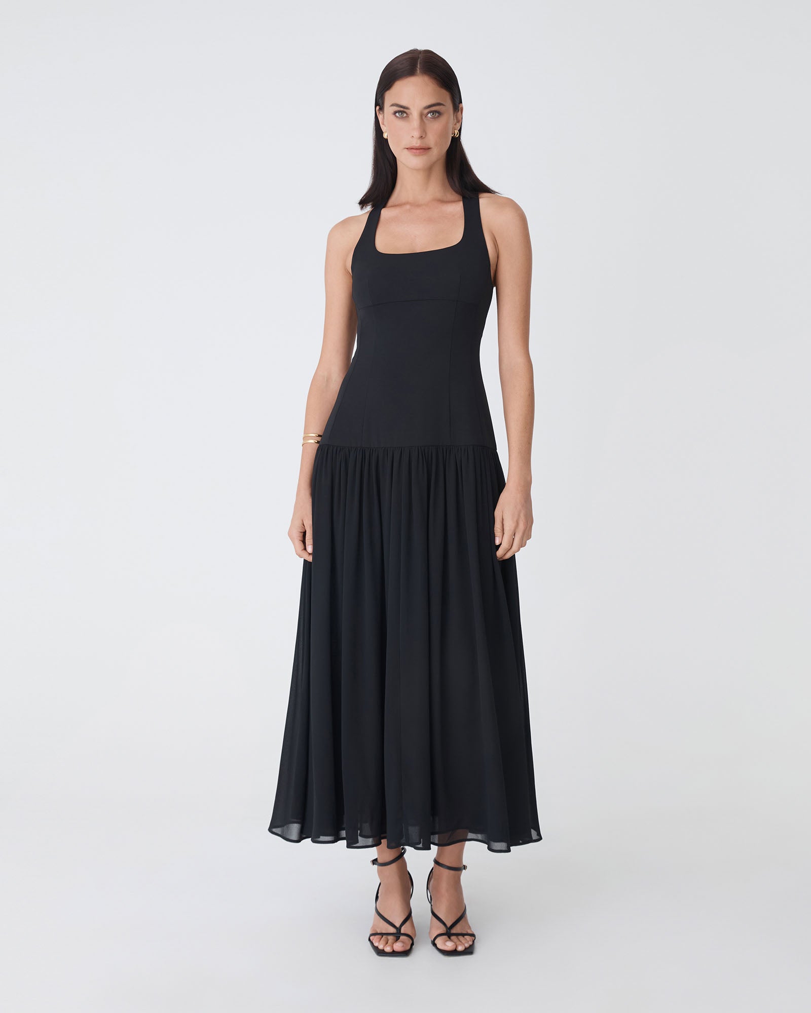 Selena Dropped Waist Dress