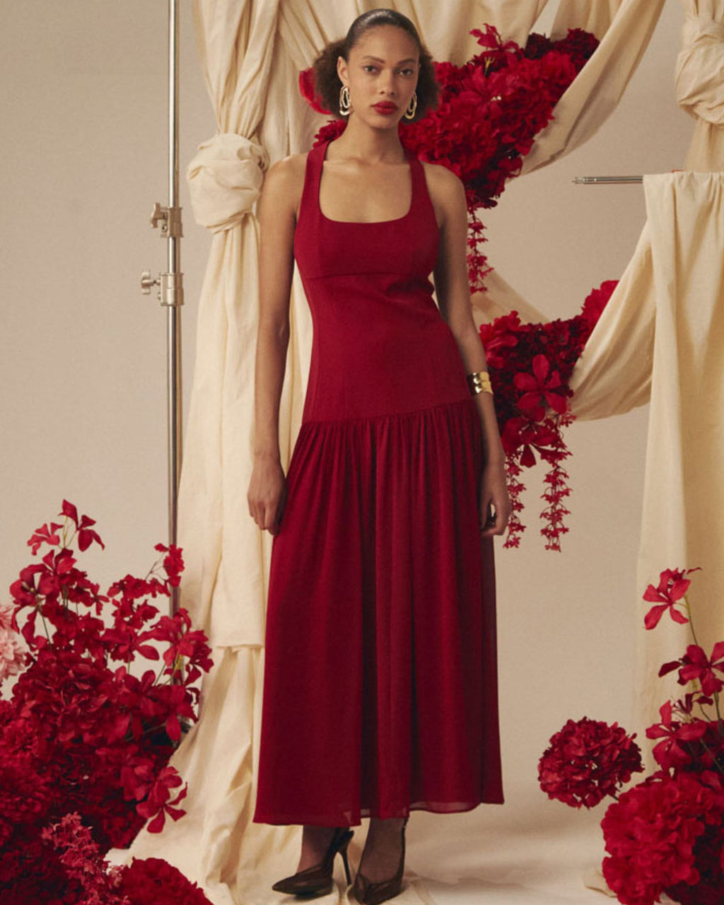 Selena Dropped Waist Dress