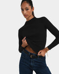 Avelyn Mock Neck Knit
