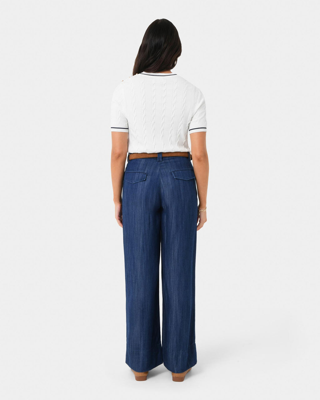 Harvey Cable Knit Top