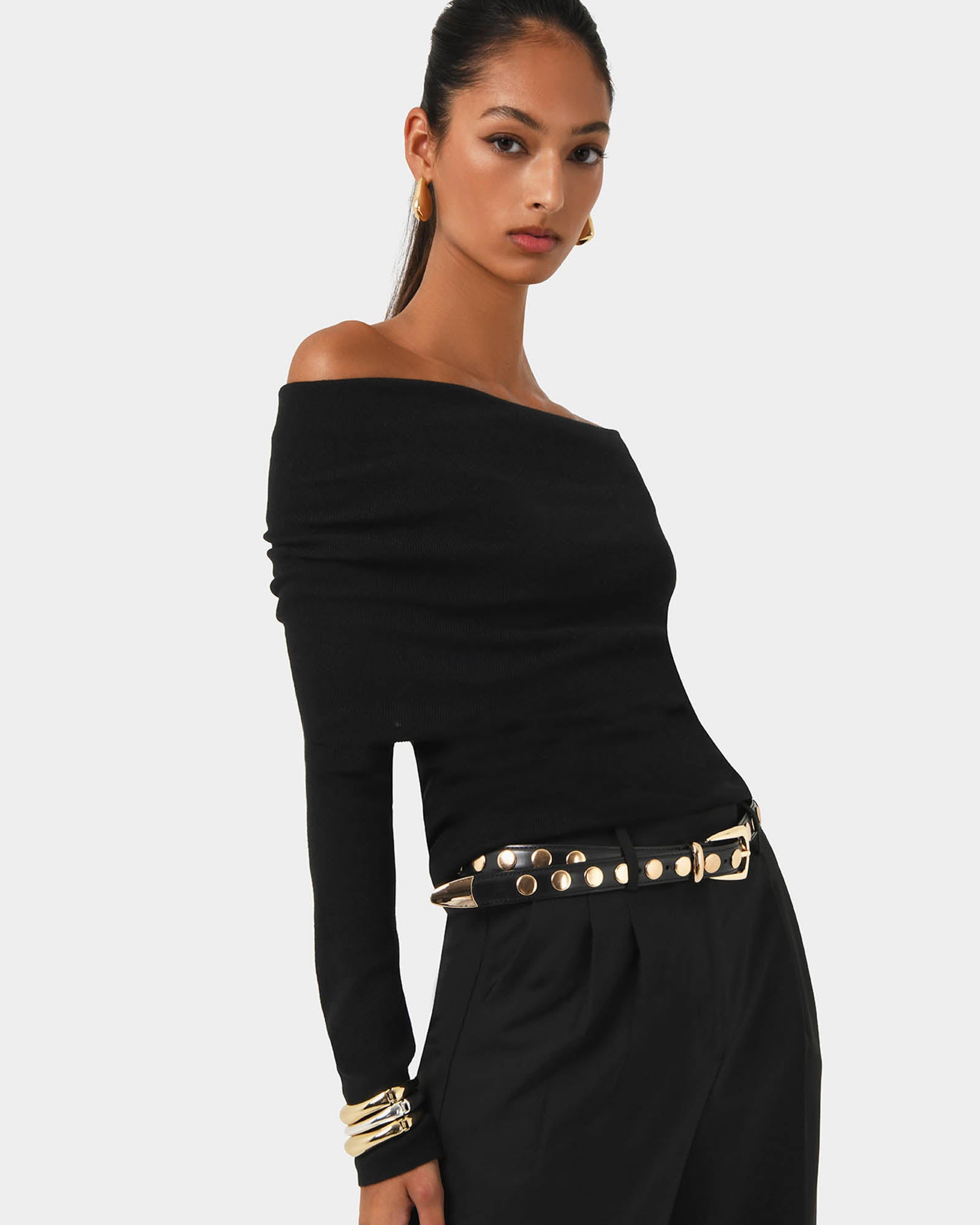 Ally Off Shoulder Knit