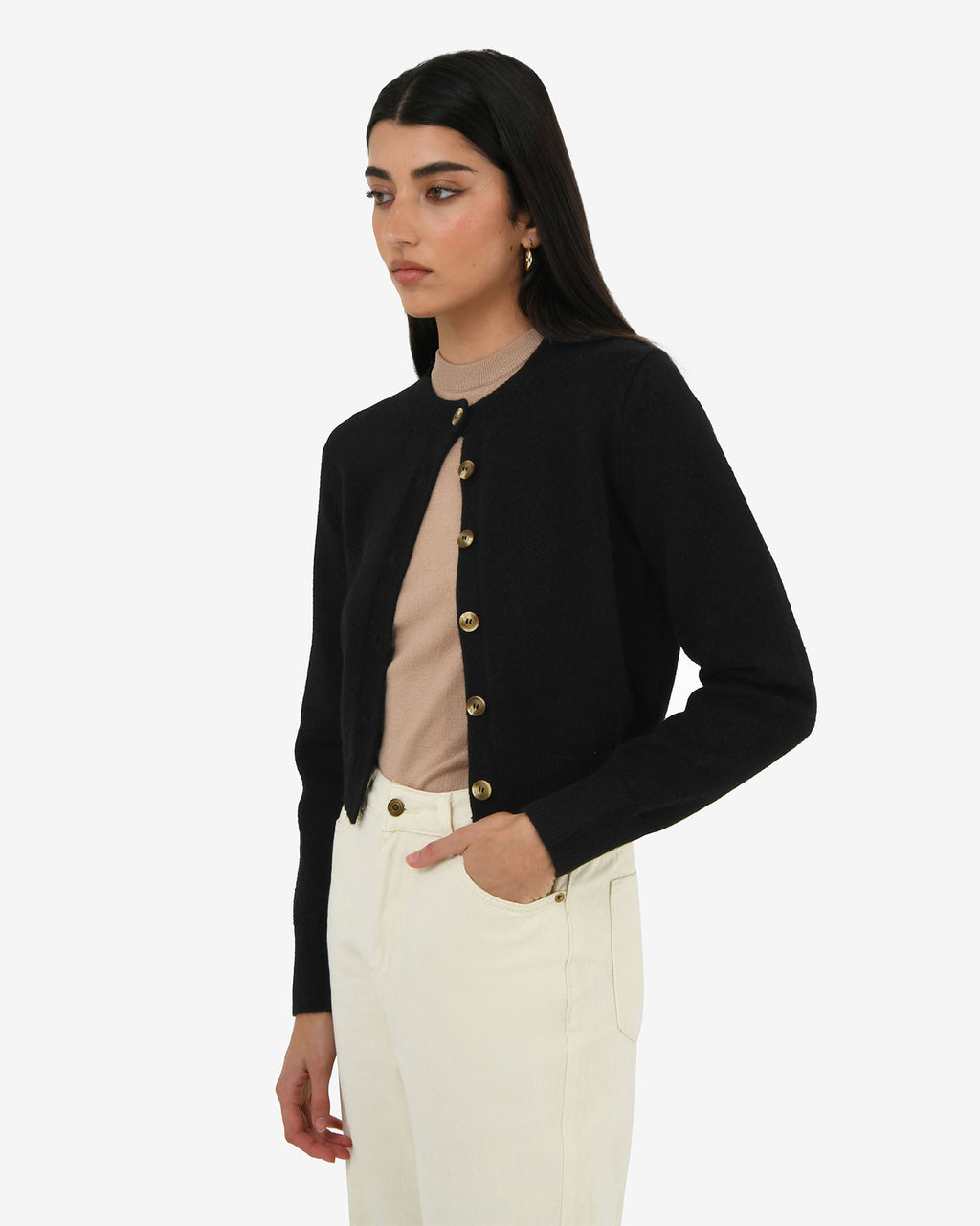 Alina Button Cardigan