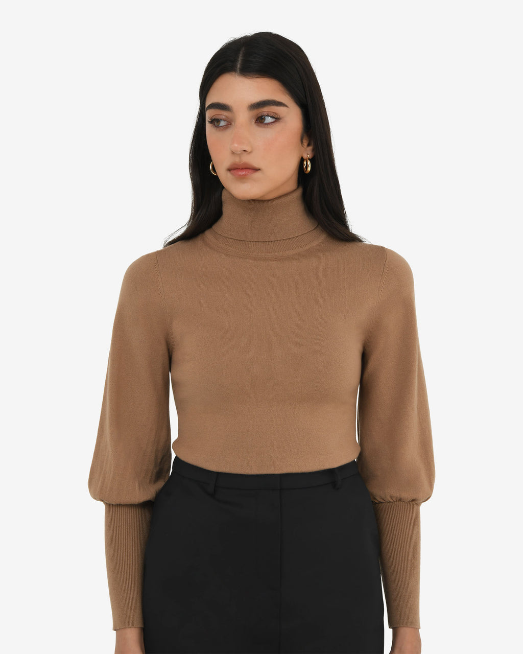 Nolan High Neck Knit