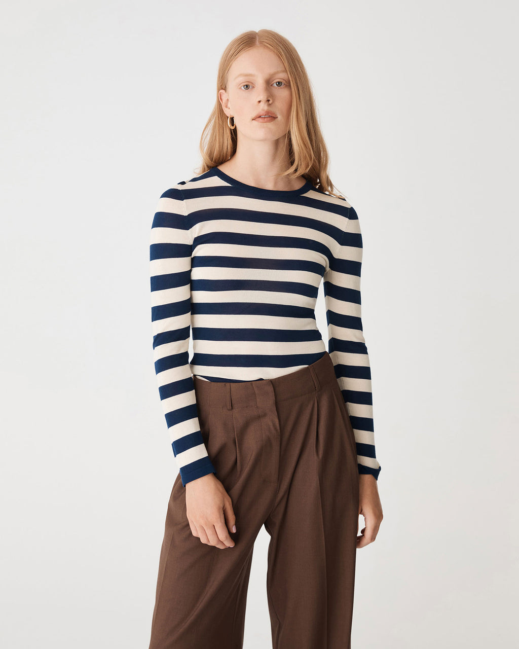Lana Stripe Knit Top