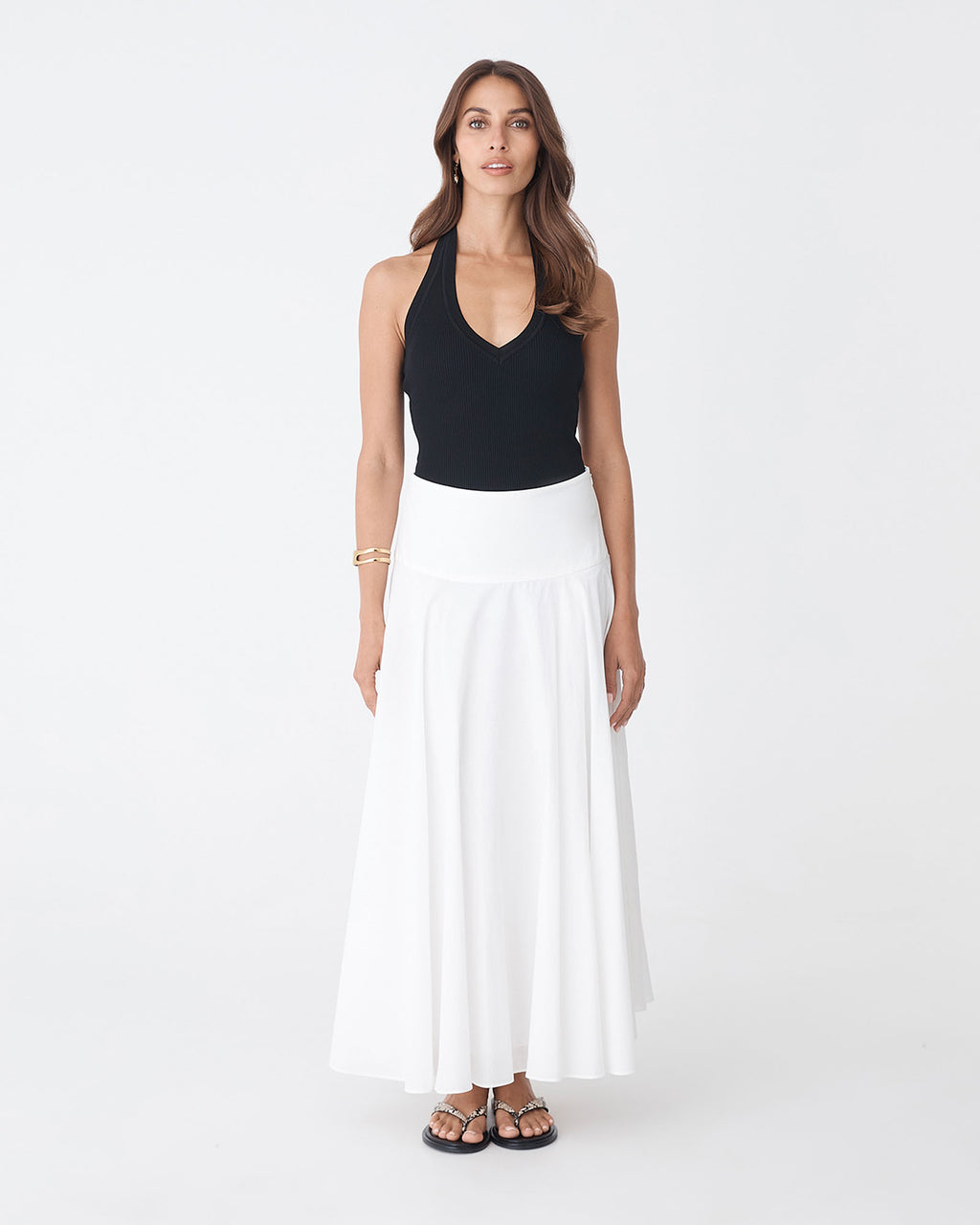 Chantell Halter Knit Top