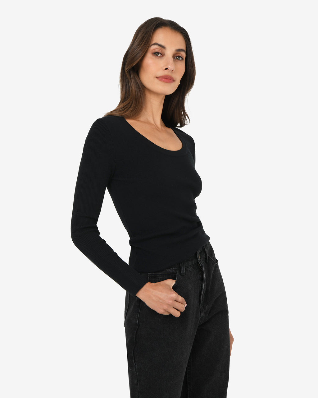 Samira Scoop Neck Knit